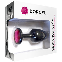 Dorcel Plug Bijou Geisha Diamond 7 x 3.2 cm Rubis